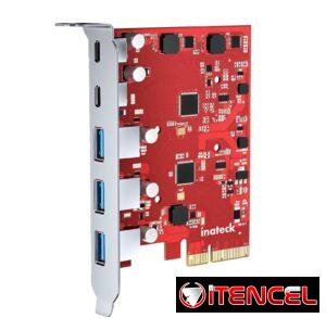 Tarjeta Inateck PCIe U21 – 20 Gbps