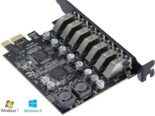 Expansión 7 Puertos USB – PCI Express