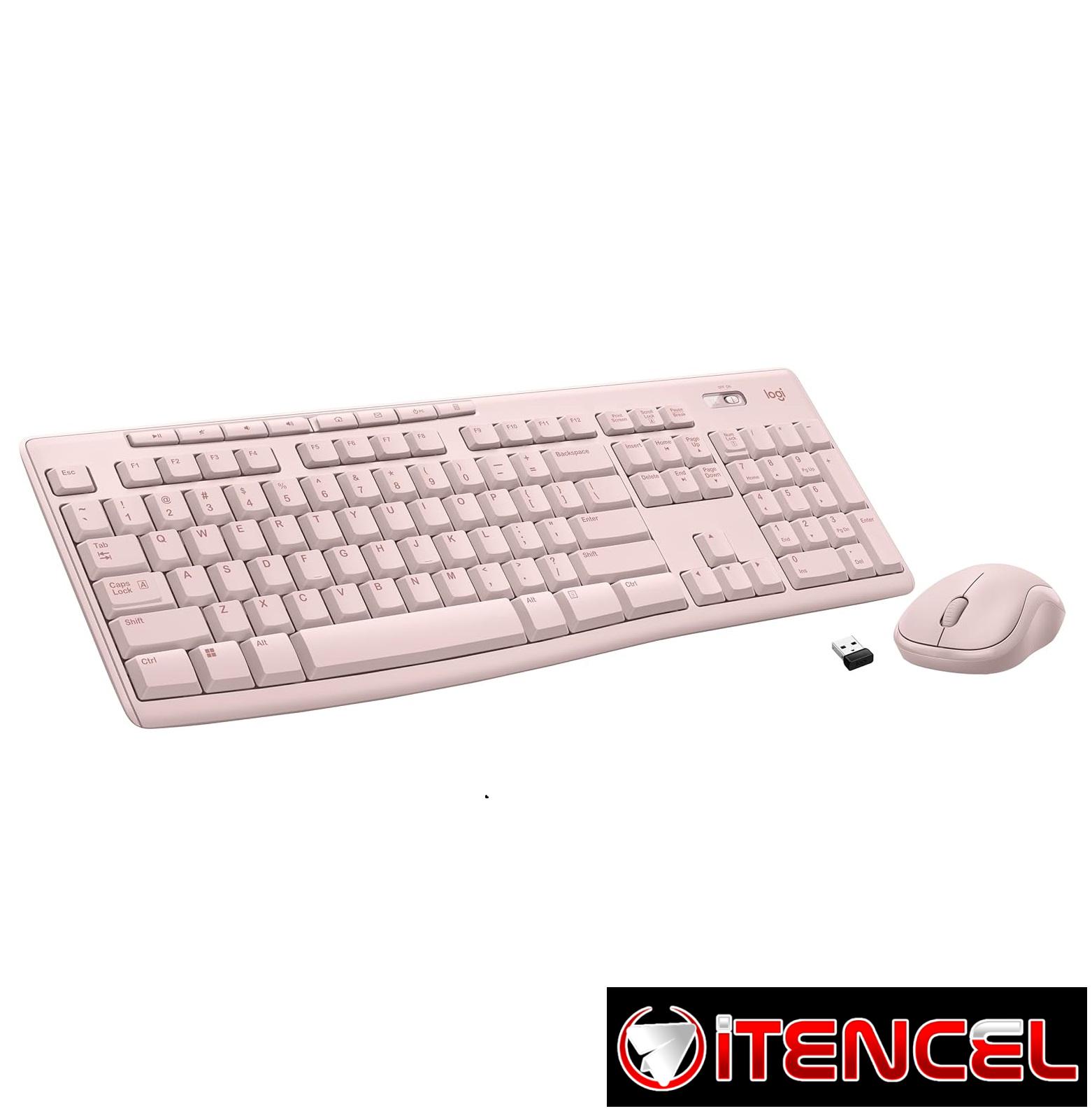 Logitech Combo de teclado y mouse inalámbricos para Windows