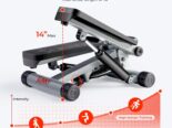 Sunny Health & Fitness Mini Stepper – Máquina de Ejercicio Compacta