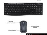 Logitech Combo de teclado y mouse inalámbricos para Windows
