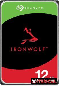 Disco Duro Interno Seagate IronWolf NAS 12TB – 3.5″, 7200 RPM, SATA 6Gb/s, Caché 256MB