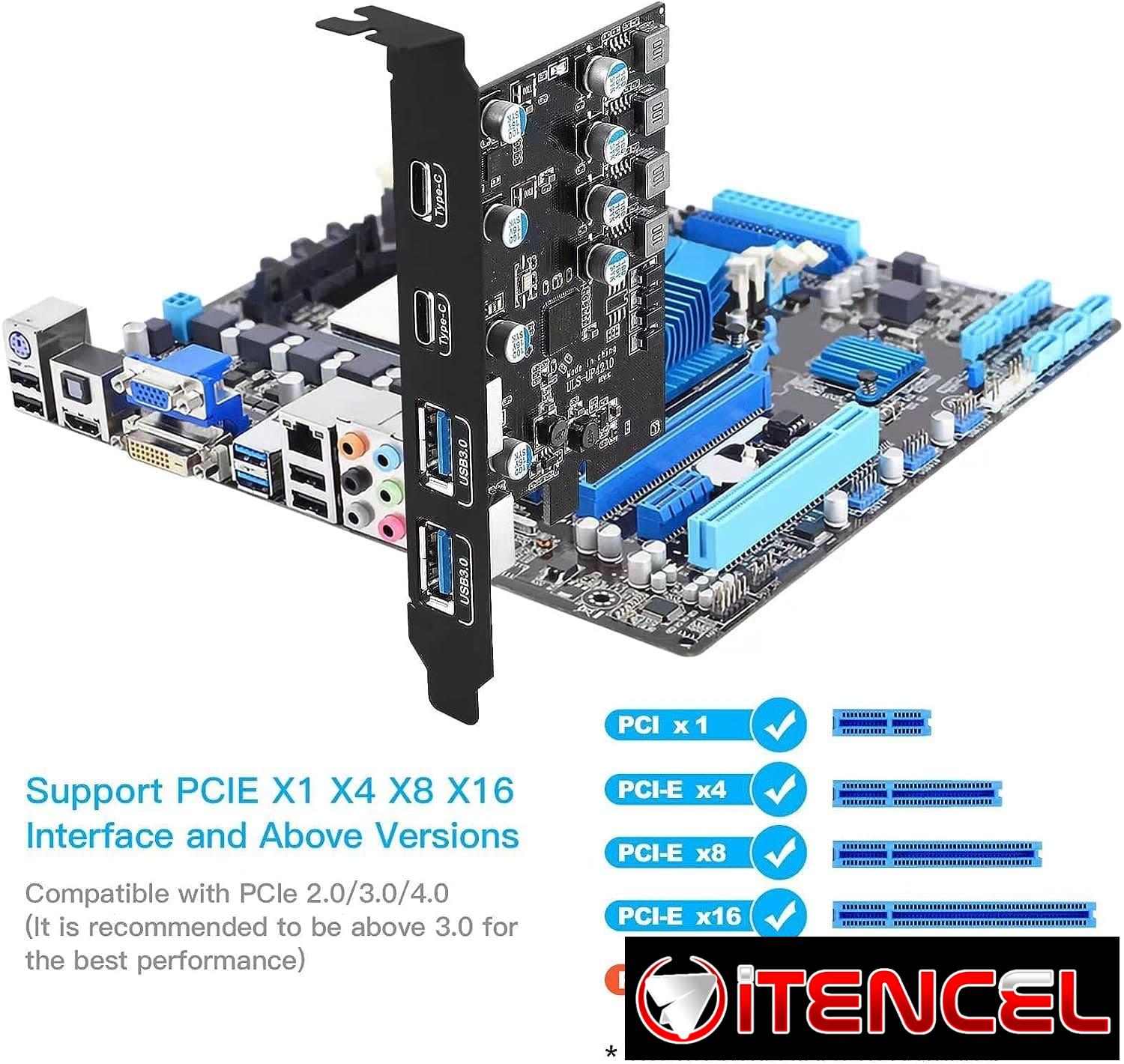 Expansión USB PCI-E