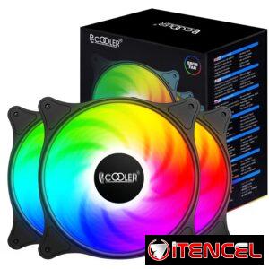 Ventiladores PCCOOLER FX120 (Paqt de 3)