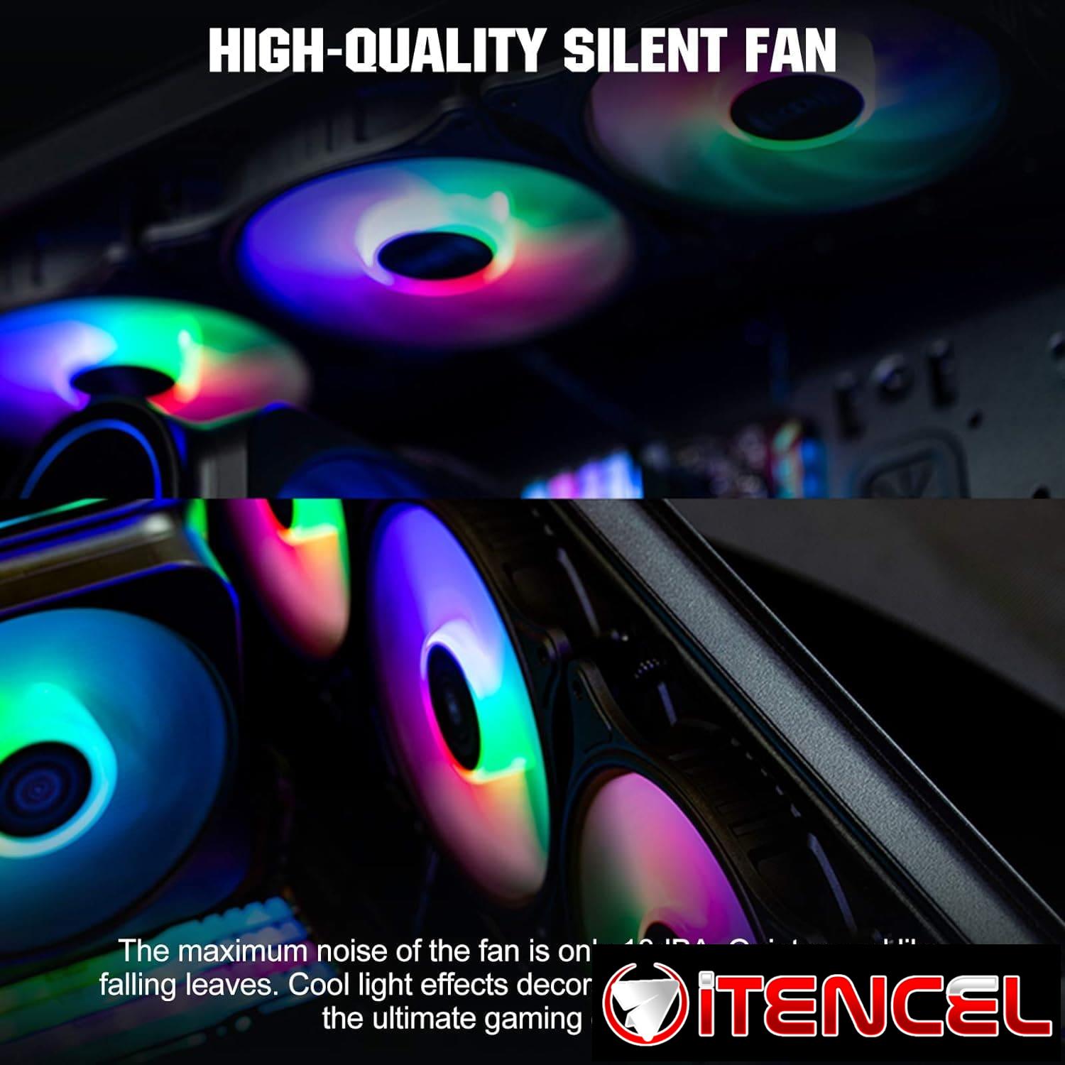 Ventiladores PCCOOLER FX120 (Paqt de 3)