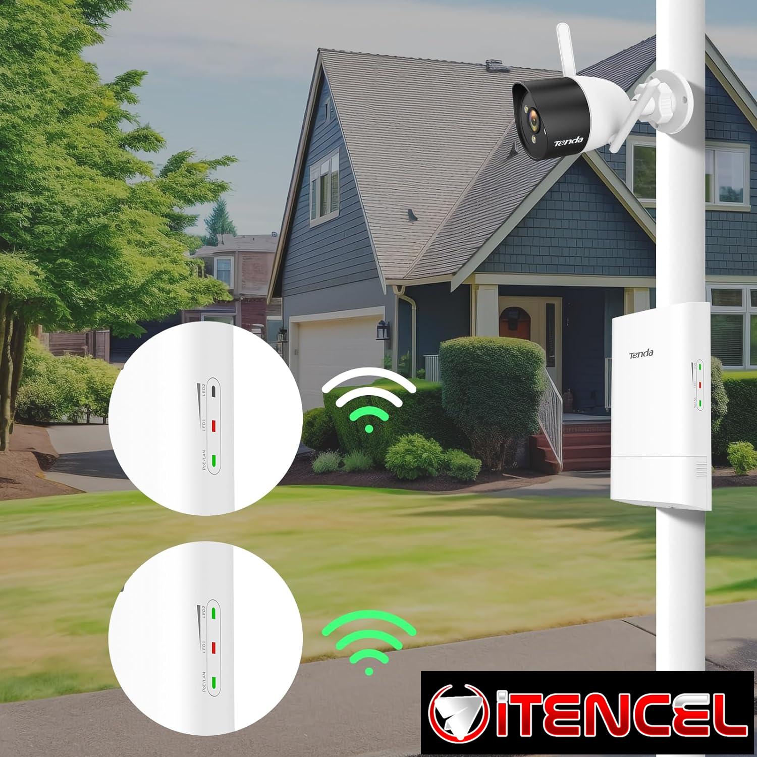 Tenda O1-5G Puente Wi-Fi Exterior