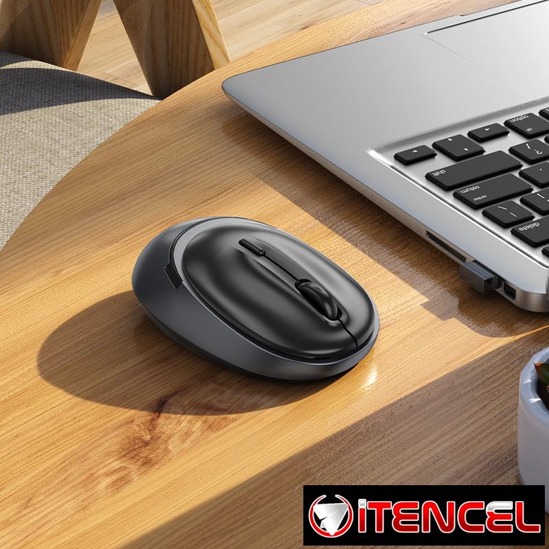 Hoco – Mouse Inalámbrico GM34 🖱️ Dual Mode 2.4G + Bluetooth