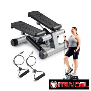 Sunny Health & Fitness Mini Stepper – Máquina de Ejercicio Compacta