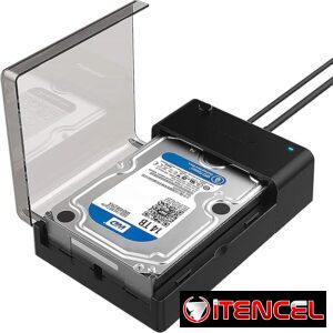 Estación de acoplamiento Sabrent USB 3.0 a SATA para HDD/SSD 2.5/3.5″