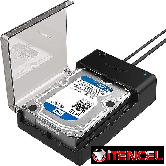 Estación de acoplamiento Sabrent USB 3.0 a SATA para HDD/SSD 2.5/3.5″