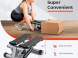 Sunny Health & Fitness Mini Stepper – Máquina de Ejercicio Compacta
