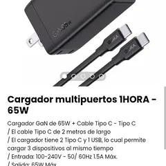 Cargadores de todo tipo Samsung Xiaomi , 1HORA , nuevos