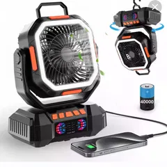 Ventilador F22 recargable Nuevo En caja. MAS DE 3 DIAS DE AUTONOMIA