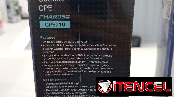 Nanos TPLINK Antena exterior de Exterior de 9dBi en 2.4GHz y de 5.0 GHz a 300Mbps