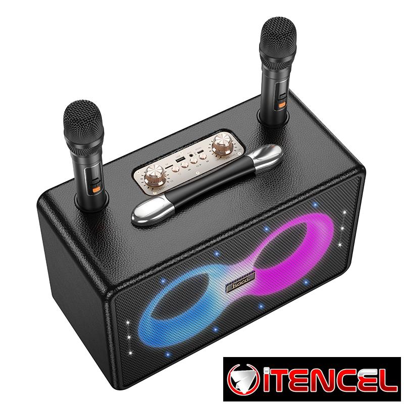 Hoco – Bocina Inalámbrica HA8 Ave 🔊 Bluetooth 5.4 | 35W | Micrófonos Dual