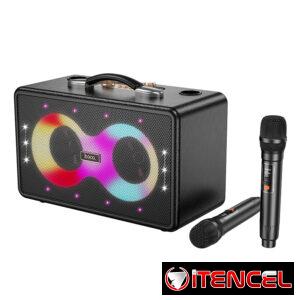 Hoco – Bocina Inalámbrica HA8 Ave 🔊 Bluetooth 5.4 | 35W | Micrófonos Dual