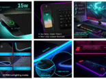 Mousepad de Mouse RGB con Carga Inalámbrica