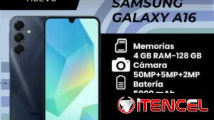Telefono Samsung Galaxy A16 (4GB RAM -128 GB)