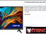 TV Element Electronics 32″ LED 720p Nuevo sellado en su caja