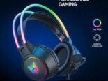 Micrófono MAONO DGM20S – USB Gaming con Cancelación de Ruido, RGB, Brazo Ajustable
