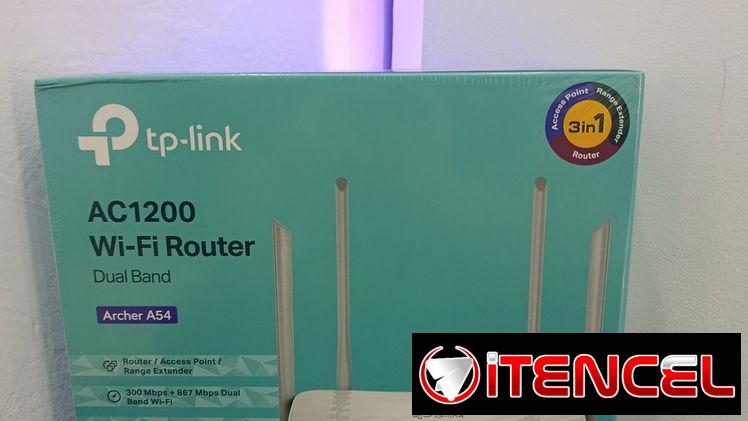 Un router archer a54 nuevo sellado en caja