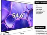 Televisor Insignia 55 4K SMART TV pulgadas nuevas selladas en caja.