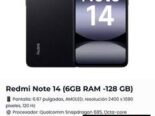 Xiaomi redmi Note 14 6/128 y 8/256