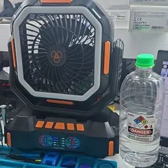 Ventilador F22 recargable Nuevo En caja. MAS DE 3 DIAS DE AUTONOMIA