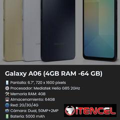 Samsung A06 NUEVO EN SU CAJA.