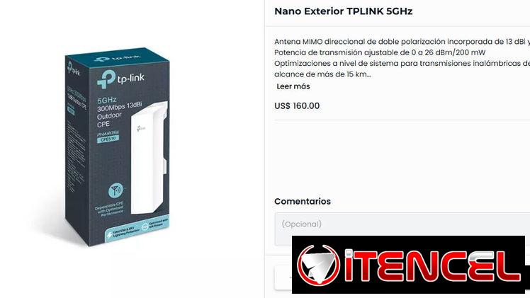 Nano Exterior TPLINK 5GHz