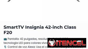 Televisor insignia 42 pulgadas
