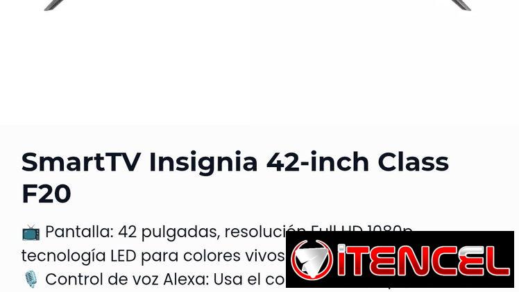 Televisor insignia 42 pulgadas