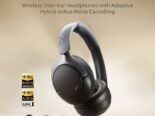 Auriculares Hi-Res QCY H3 Pro ANC con cancelación de ruido de 50 dB, audio espacial 360, codec LDAC y Bluetooth 5.4