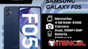Telefono Samsung Galaxy F05 4/64 NUEVO EN SU CAJA