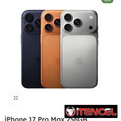 Iphone 17 pro max . Nuevo sellado en caja .DUAL Sim fisica. 100%