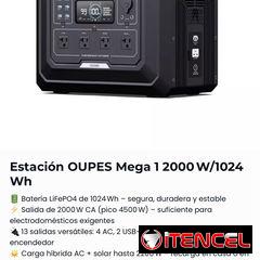 Estación OUPES Mega 1 2000 W/1024 Wh