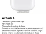 AirPods 4ª Generación ORIGINALES
