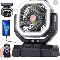 Ventilador F10 RECARGABE , nuevo selado en caja . NO PASES CALOR EN EL APAGON