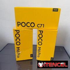 POCO X7 8/256 y POCO M6 PRO 12/512