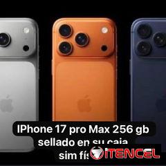 Iphone 17 pro max . Nuevo sellado en caja .DUAL Sim fisica. 100%