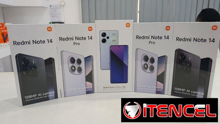 Xiaomi redmi note 14 , note 4 pro y note 13 pro plus