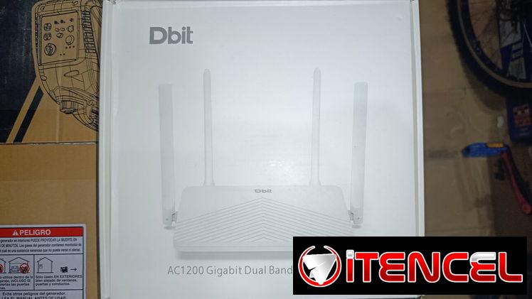 Router Dbit ac 1200 . Nuevo sellado en caja