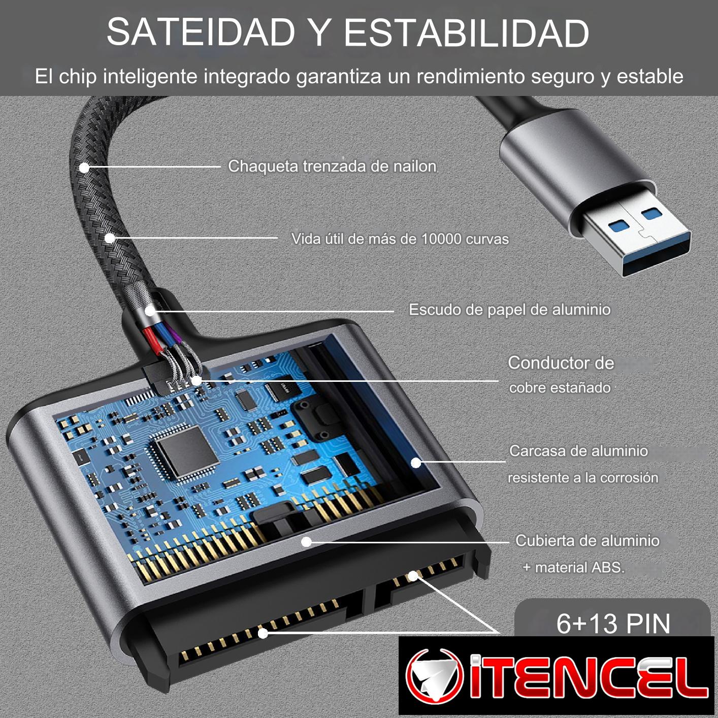 Adaptador SATA a USB 3.0 — EVERIZ