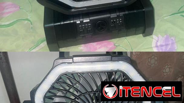 Ventilador recargable