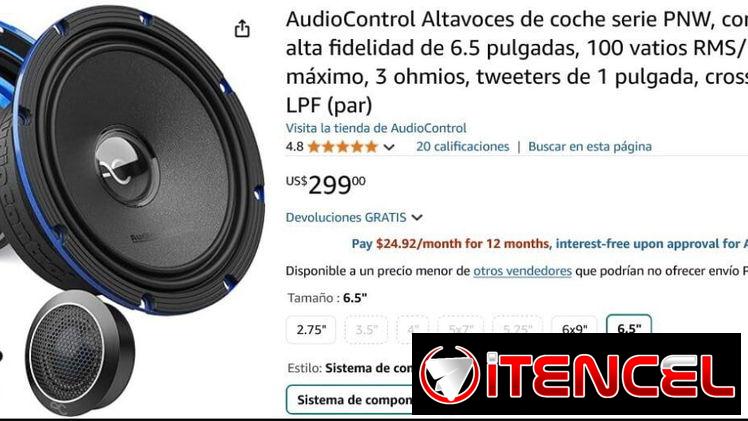 📞53884600.🎇AudioControl PNW-65CS2 🎇 Mensajería disponible.🚴