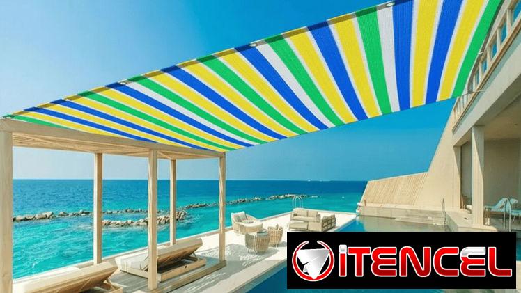 Malla de atenuación solar/refresco de ambiente