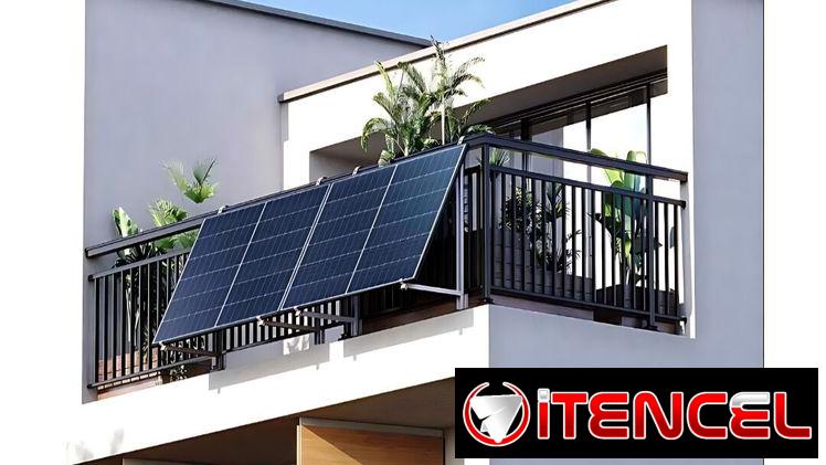 Bases de paneles solares para BALCONES