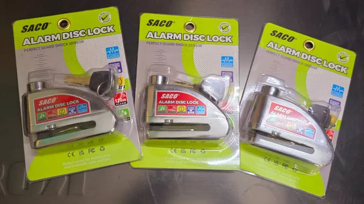 Candado con alarma