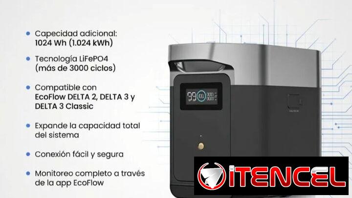 Ecoflow Batería Extra Delta 2