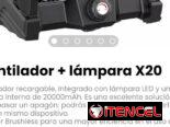 Ventiladores recargables- 40000 y 2000 mAh